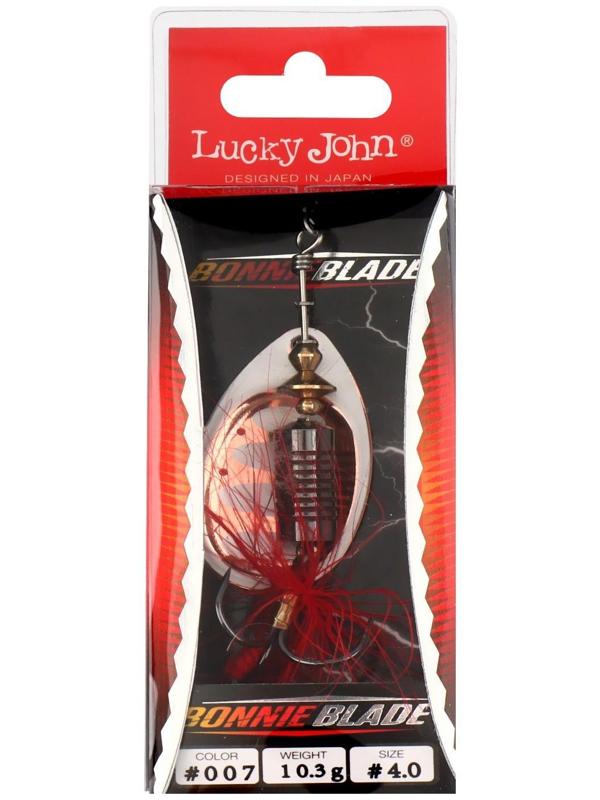 Блесна вращающаяся Lucky John BONNIE BLADE 04, 10.3 г, цвет 007
