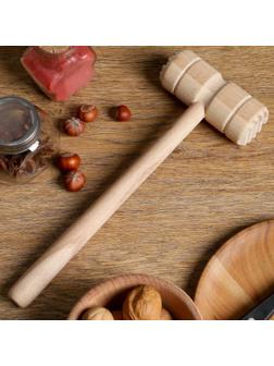 Молоток для мяса отбивной, бук