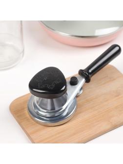 Закаточная машинка «Мотор-СИЧ МЗН-1С», полуавтоматическая, цвет чёрный