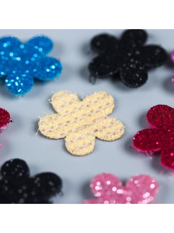 Заколки для волос «Липучки», цветы, 8 шт., Маша и Медведь