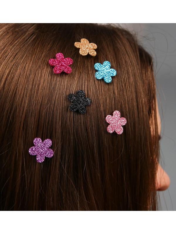 Заколки для волос «Липучки», цветы, 8 шт., Маша и Медведь