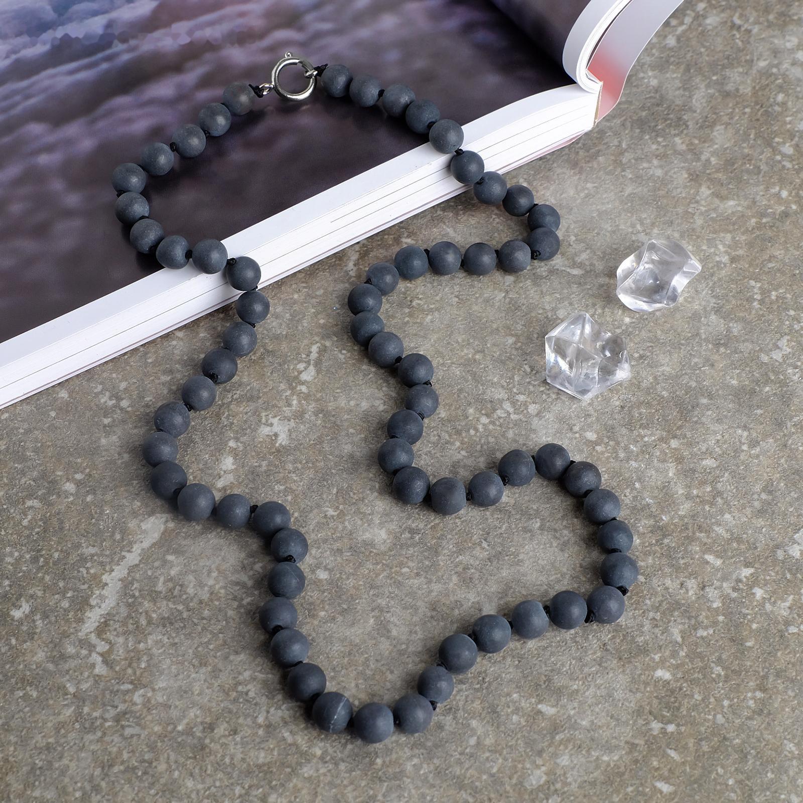 Бусы шар №8 через узел 