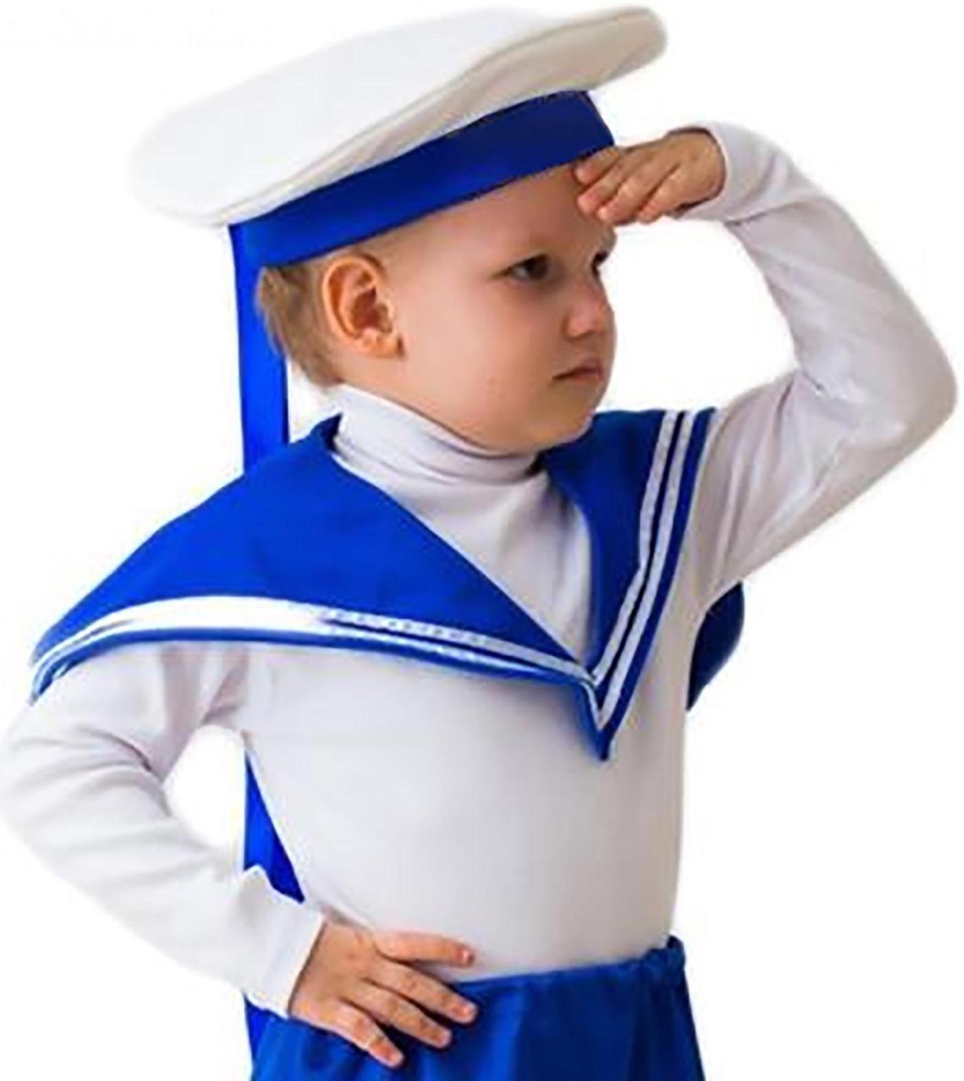 Карнавальный набор: бескозырка, воротник