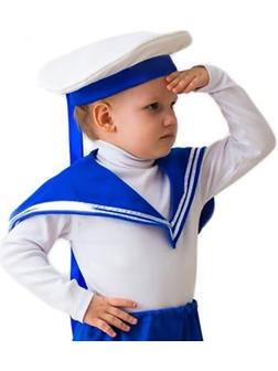 Карнавальный набор: бескозырка, воротник