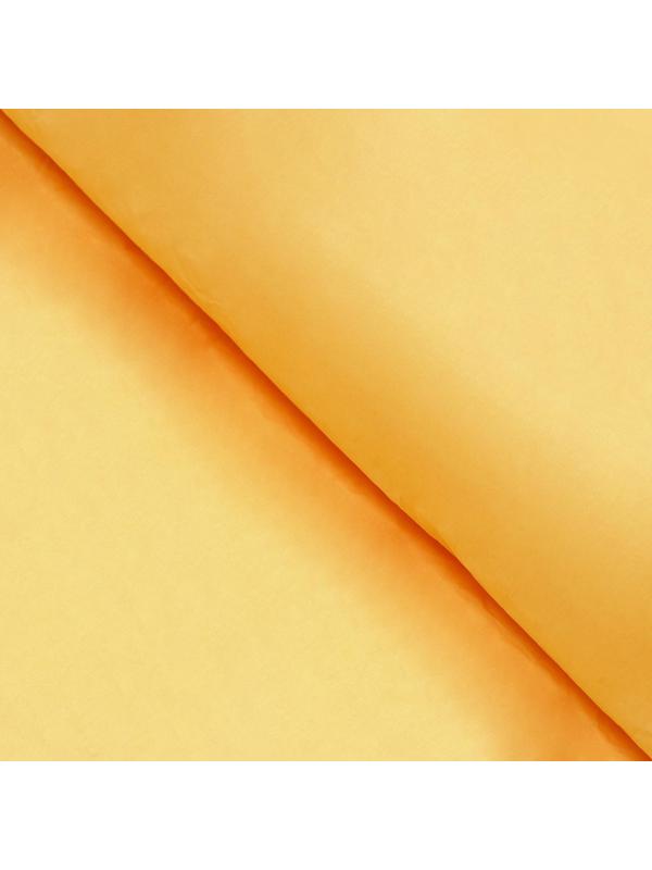 Бумага для упаковки, жатая, двусторонняя, однотонная, желтая, эколюкс, рулон 1 шт., 0,7 х 5 м