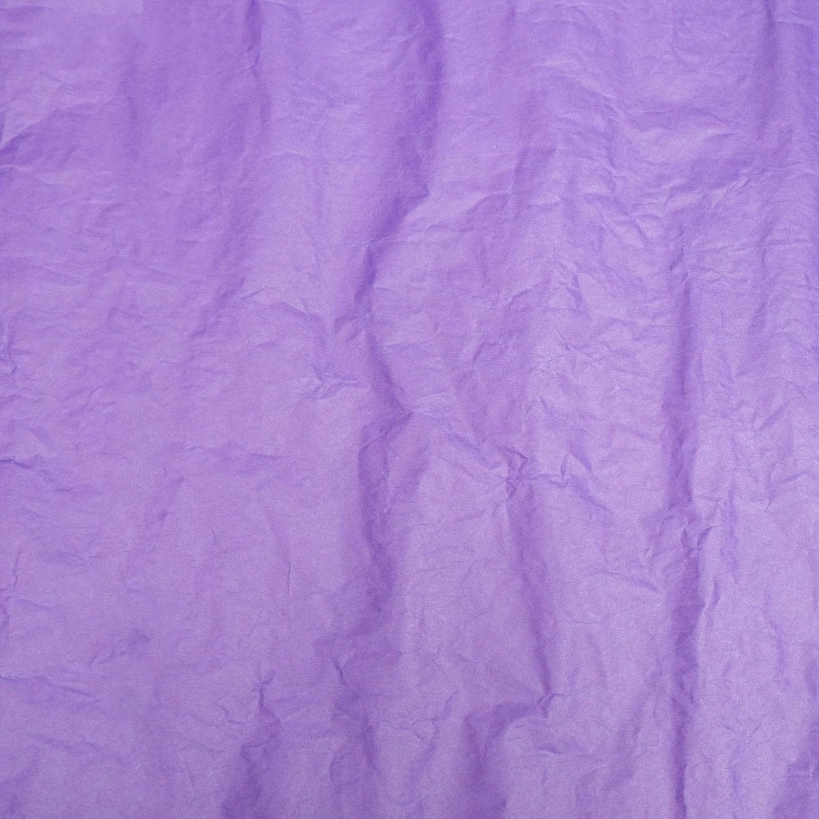 Бумага для упаковки, эколюкс, крафтовая, жатая, перламутровая, двухцветная, розовая, фиолетовая, двусторонняя, рулон 1 шт., 0,7 x 5 м