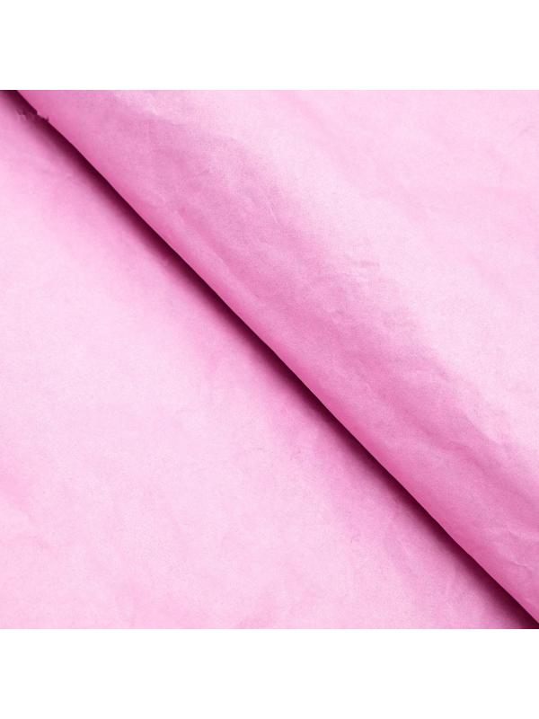 Бумага для упаковки, эколюкс, крафтовая, жатая, перламутровая, двухцветная, розовая, фиолетовая, двусторонняя, рулон 1 шт., 0,7 x 5 м