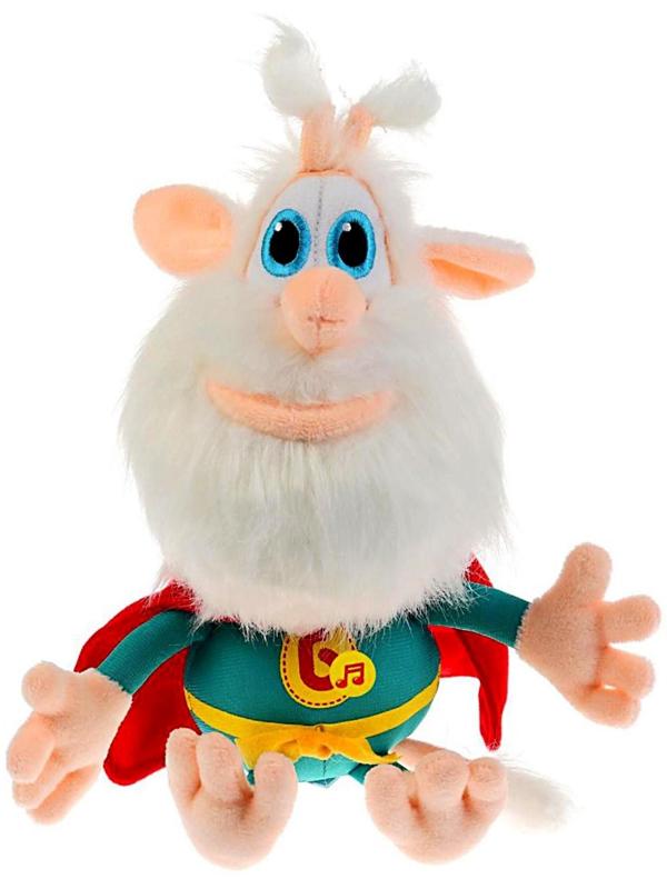 Мягкая музыкальная игрушка «Буба супер-герой», 20 см