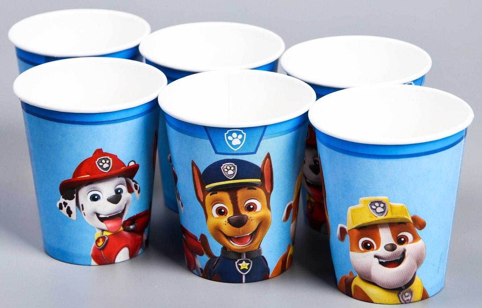 Набор бумажной посуды 