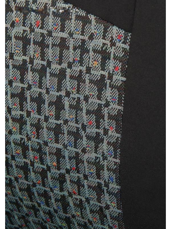 Авточехлы универсальные Nova Bright, черные с серыми вставками, жаккард, 11 предметов