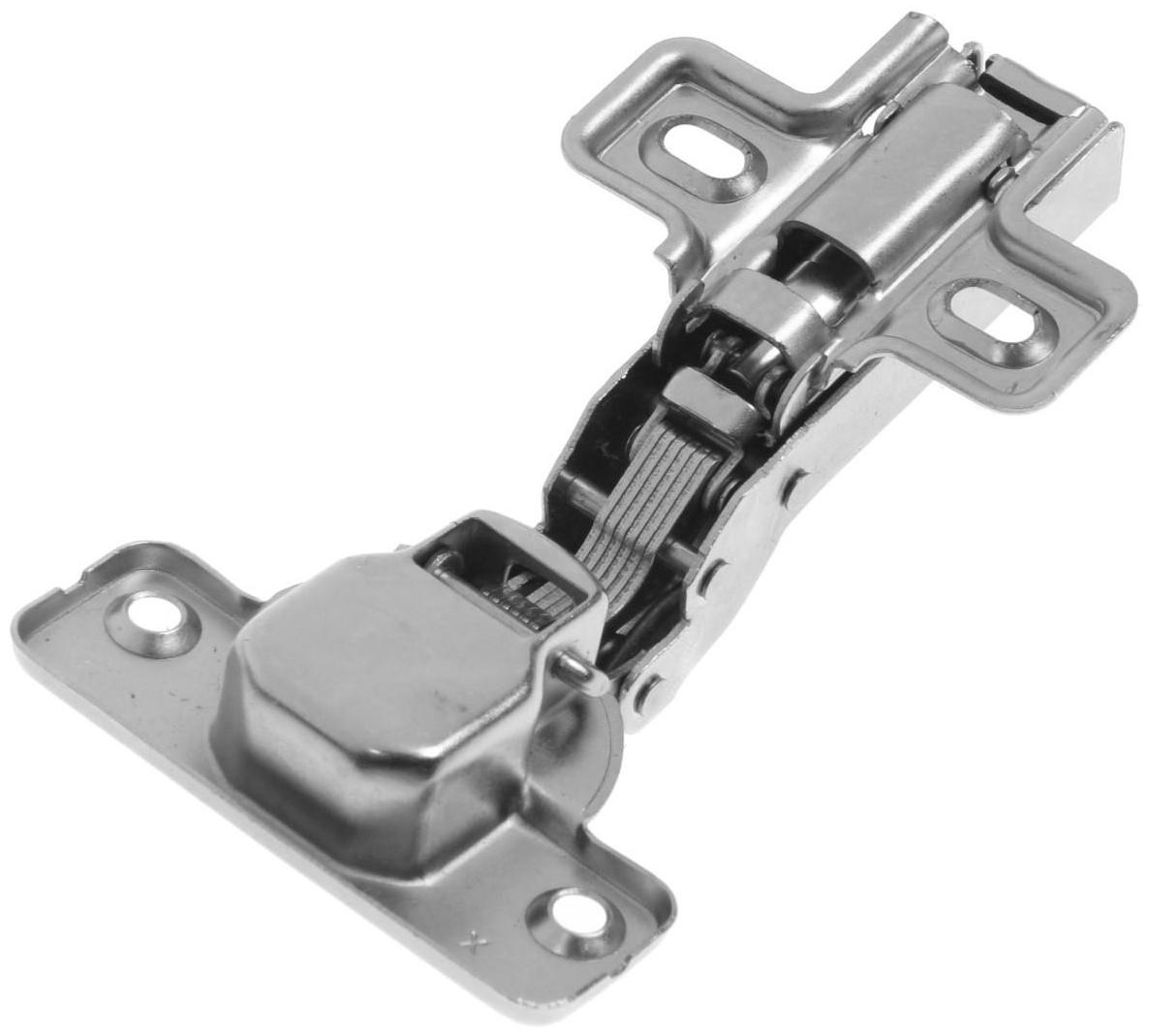 Петля мебельная полунакладная с доводчиком Сlip-on