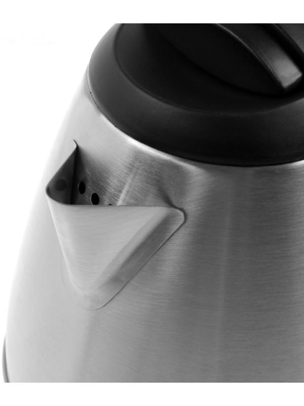 Чайник электрический ENERGY E-212, металл, 1.2 л, 1500 Вт, серебристый