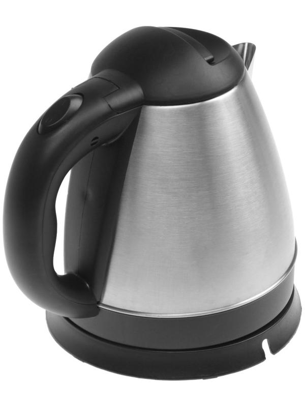 Чайник электрический ENERGY E-212, металл, 1.2 л, 1500 Вт, серебристый