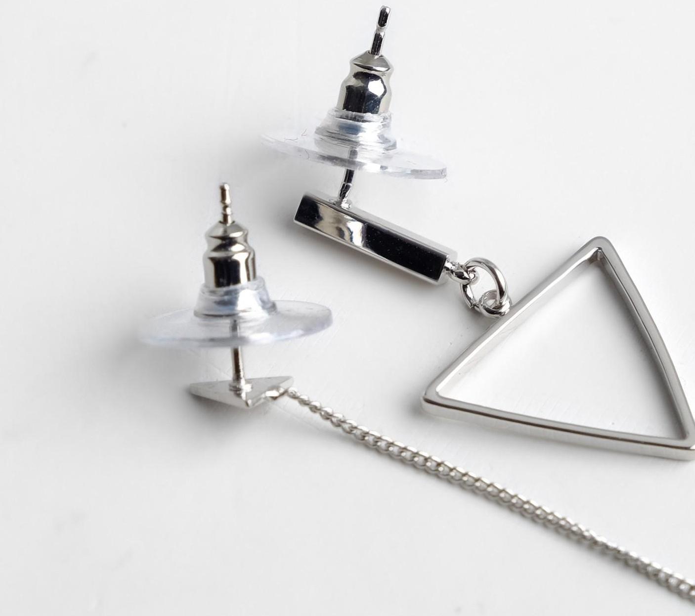 Серьги металл 