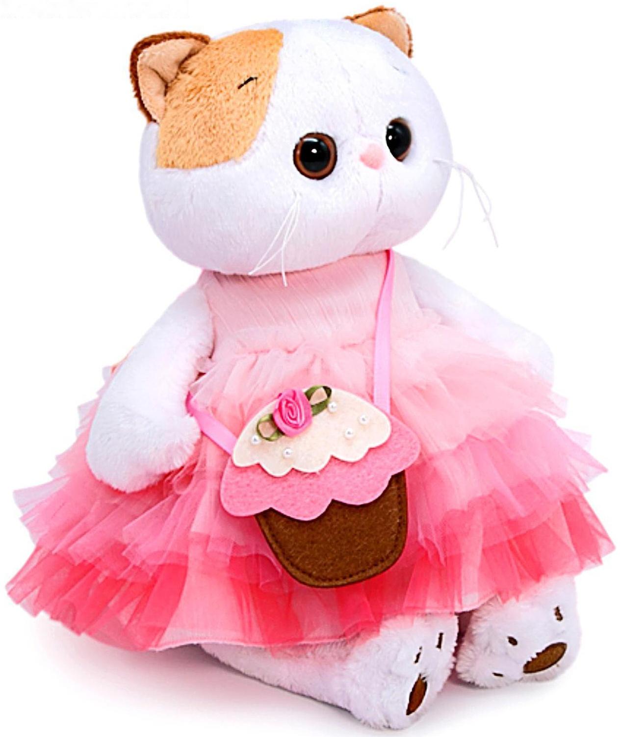 Мягкая игрушка «Ли-Ли» с сумочкой-пирожным, 27 см