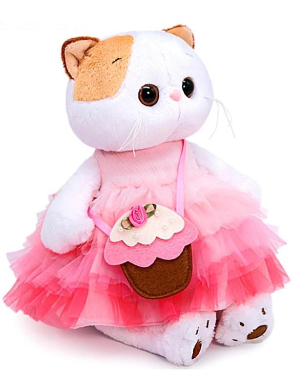 Мягкая игрушка «Ли-Ли» с сумочкой-пирожным, 27 см