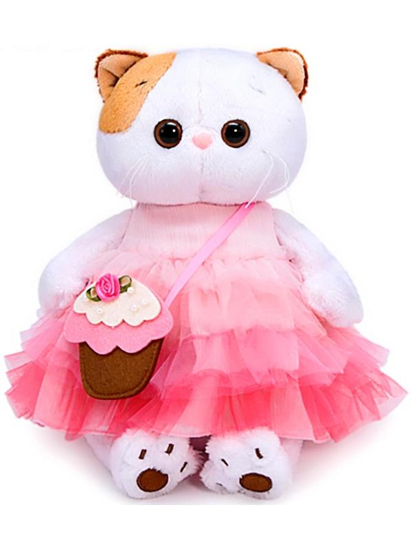 Мягкая игрушка «Ли-Ли» с сумочкой-пирожным, 27 см