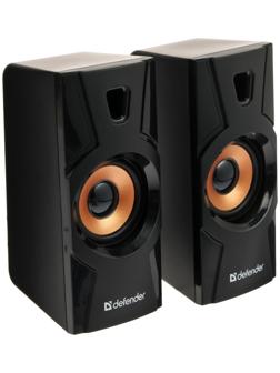 Компьютерные колонки 2.0 Defender Aurora S8, 2х4 Вт, USB, чёрные