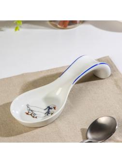 Подставка под ложку «Гуси», 20 см