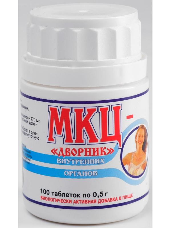МКЦ «Дворник» 100 таблеток по 0,5 г