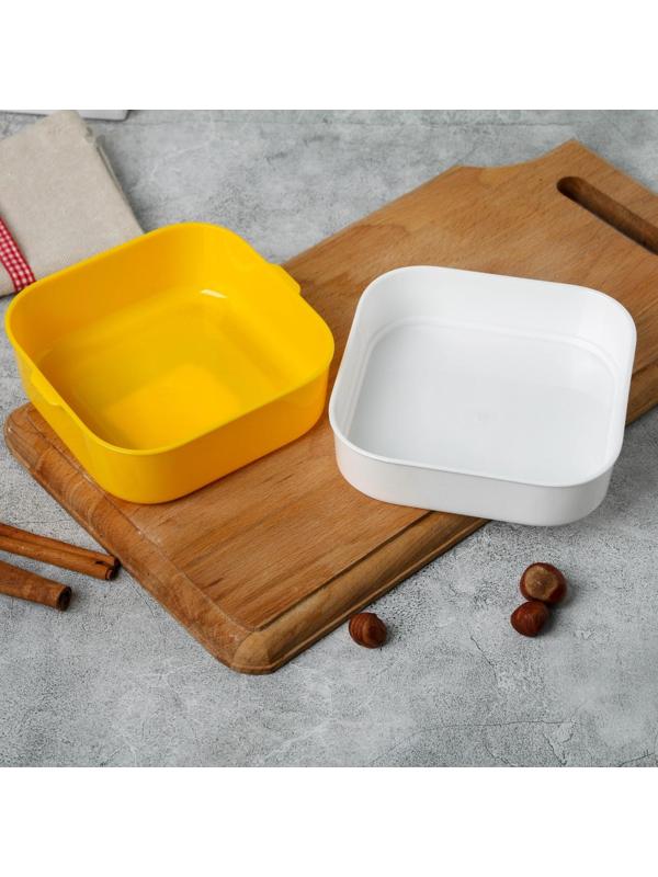 Ланч-бокс двухуровневый «Семь раз поешь», 0.8 л