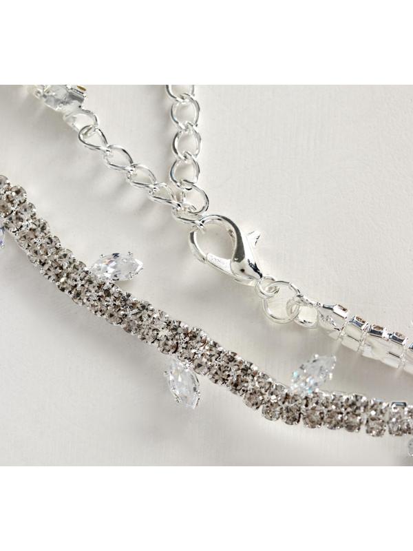 Браслет со стразами 