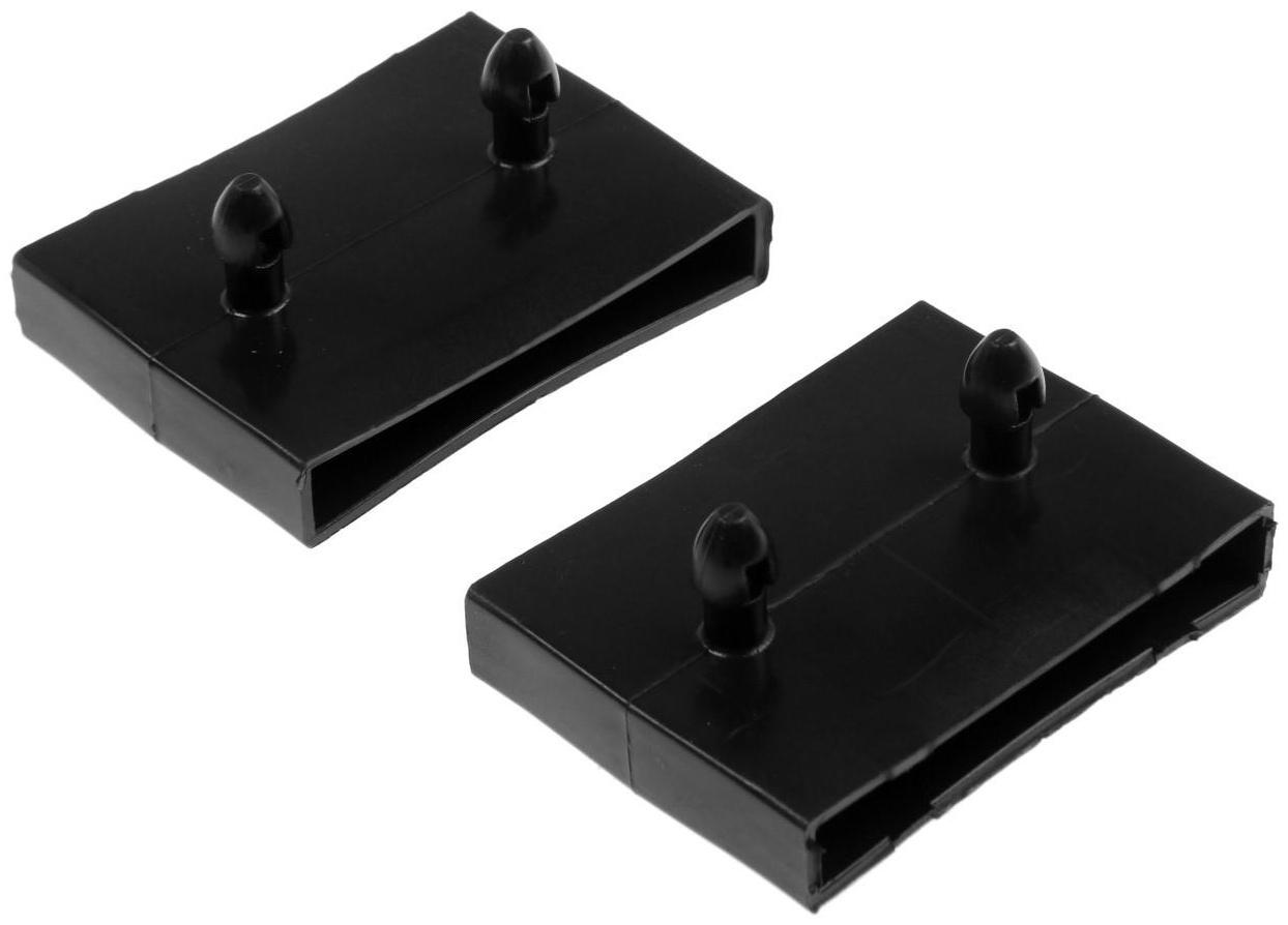 Держатель для ламели накладной 63 мм. двусторонний для металла, 2 шт.