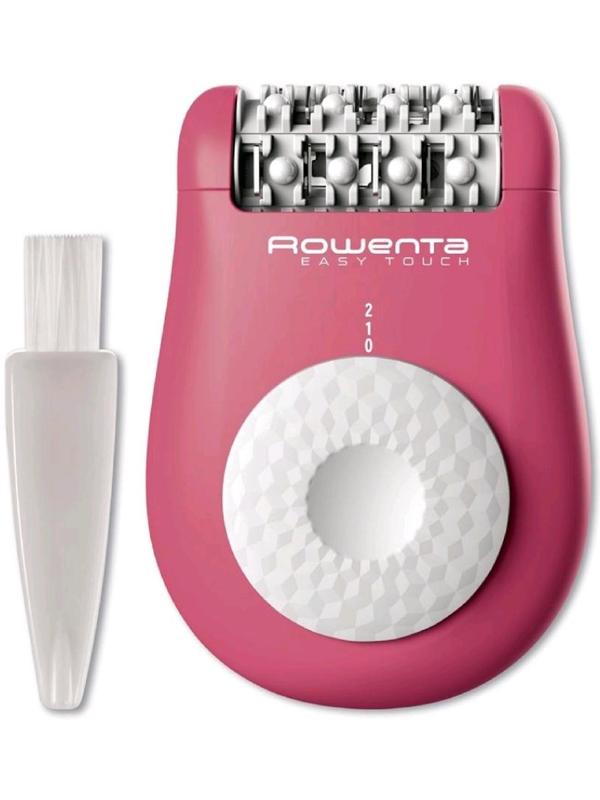 Эпилятор Rowenta EP1110F0, 4.8 Вт, 24 пинцета, 2 скорости, 1 насадка, 220 В, розовый