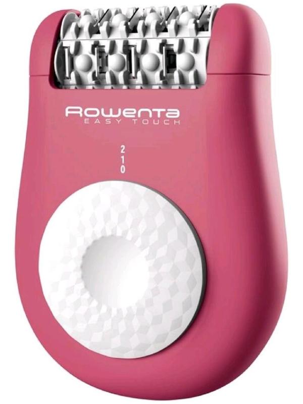 Эпилятор Rowenta EP1110F0, 4.8 Вт, 24 пинцета, 2 скорости, 1 насадка, 220 В, розовый
