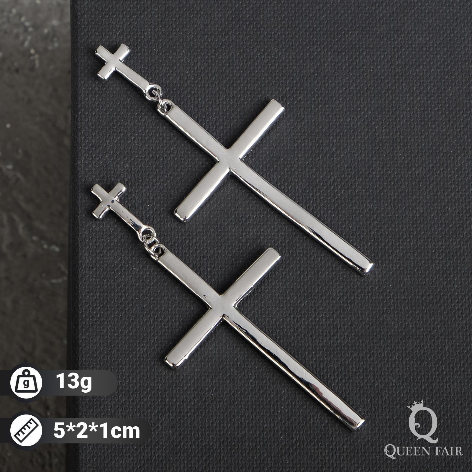 Серьги металл 