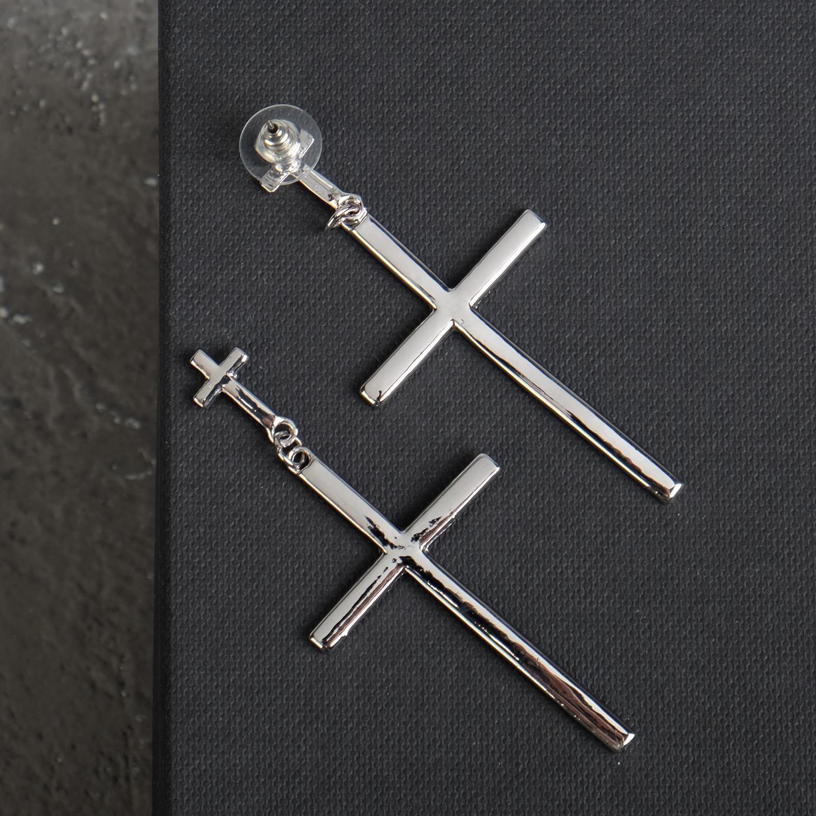 Серьги металл 