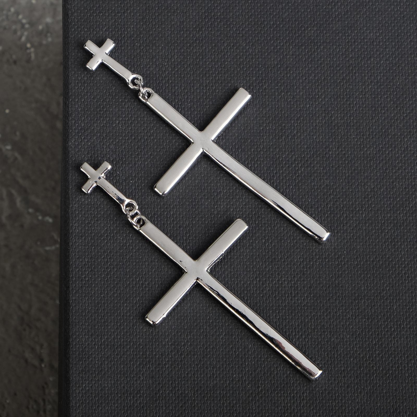 Серьги металл 