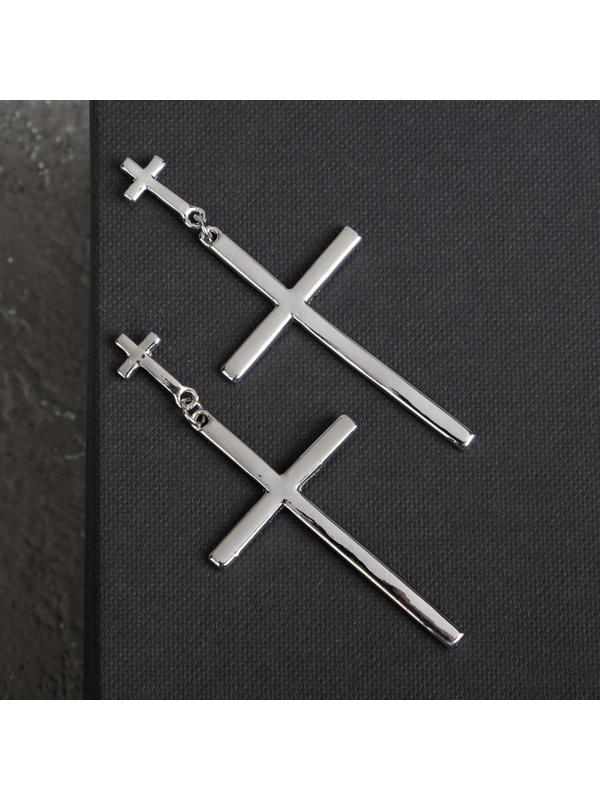 Серьги металл 