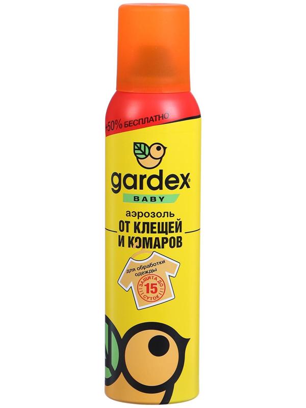Аэрозоль от клещей и комаров 