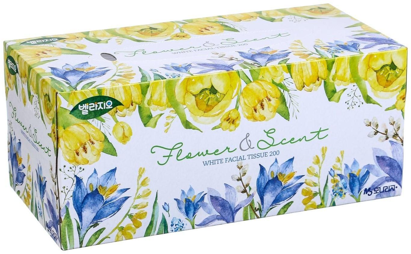 Салфетки для лица Bellagio, 200 шт. микс