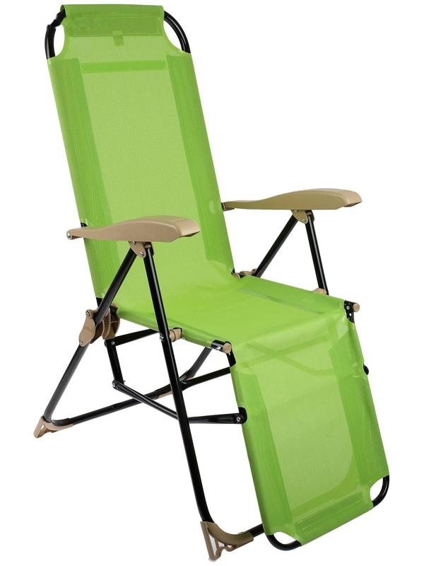 Кресло-шезлонг ННК5/L, р. 82 x 59 x 116 см, принт с туканами