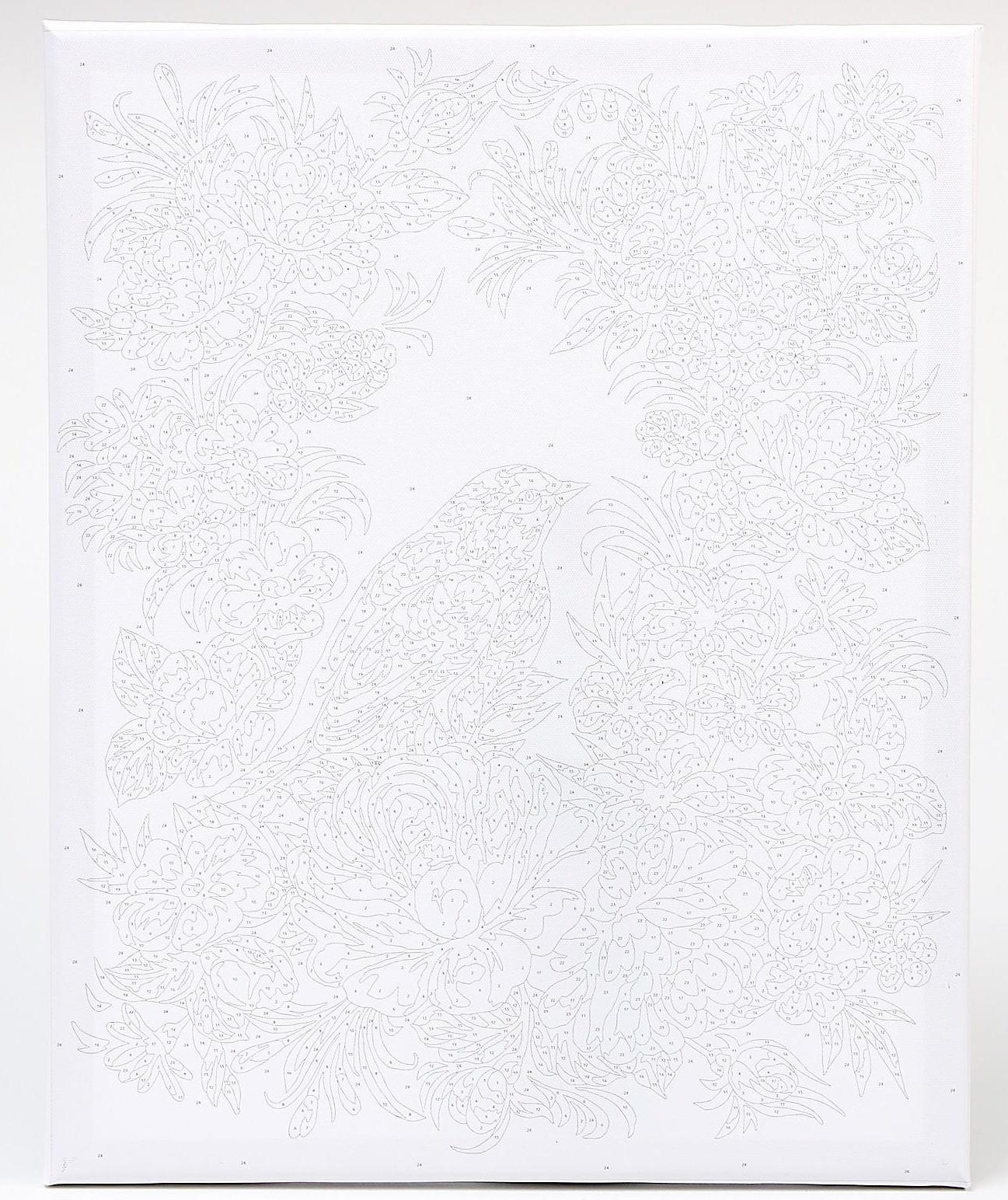 Картина по номерам на холсте с подрамником «Жостово» 40×50 см