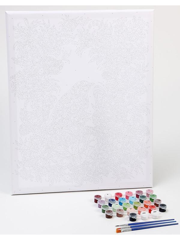 Картина по номерам на холсте с подрамником «Жостово» 40×50 см