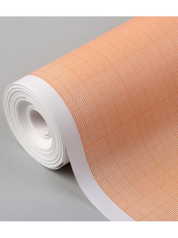 Масштабно-координатная бумага, 60 гр/м², 64 см, 20 м, цвет оранжевый