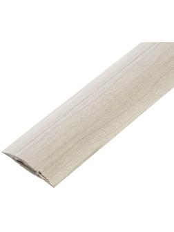 Порог с монтажным каналом 36мм 0,9м Идеал, Ясень серый