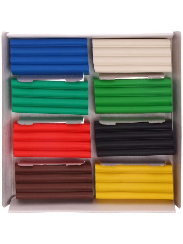 Пластилин Calligrata, 8 цветов, 120 г