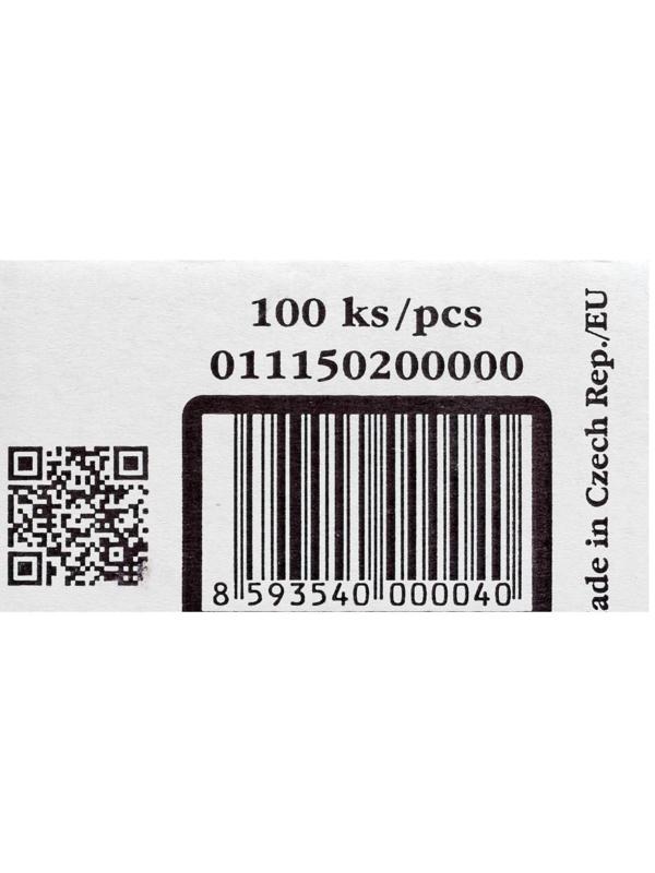 Набор мела белого 100 штук, Koh-I-Noor, 12 х 12 х 100 мм
