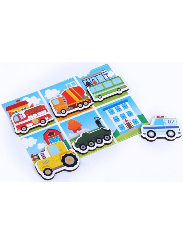 Умное лото. Изучаем транспорт, 24 фишки