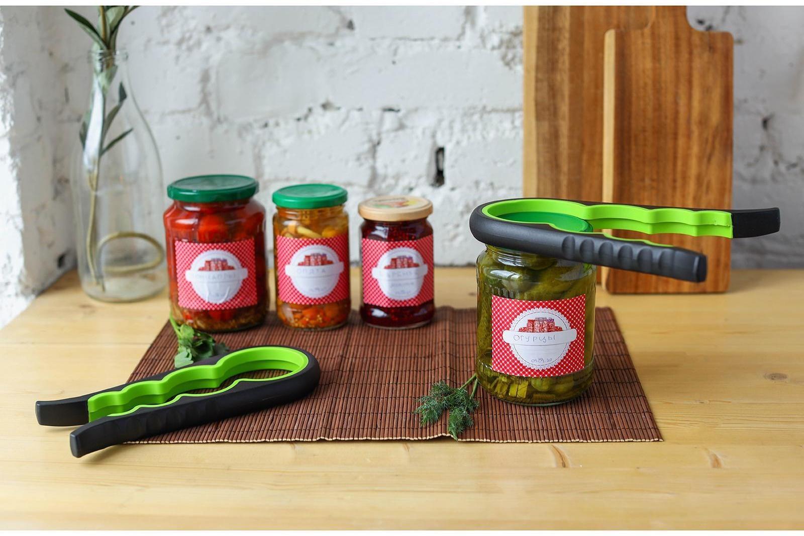 Этикетка для домашних заготовок «Лакомка», 70×70 мм, розовая