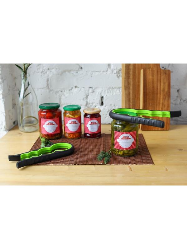 Этикетка для домашних заготовок «Лакомка», 70×70 мм, розовая