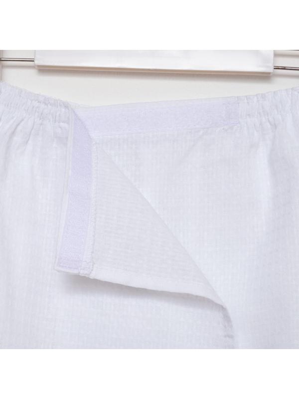 Полотенце вафельное Экономь и Я «Парео» 80х144 см, цвет белый, 100%хл, 200 г/м2