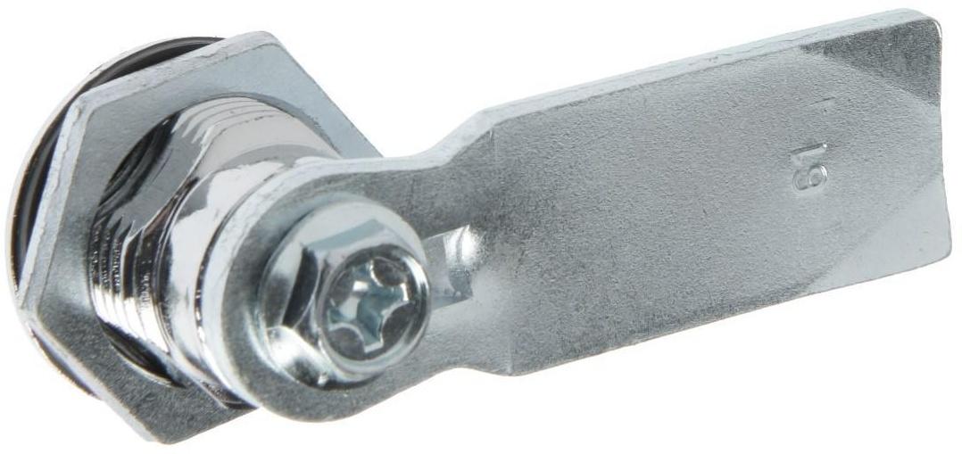 Замок для щитка ТУНДРА, под трехгранный ключ, без ключей, 1 шт.