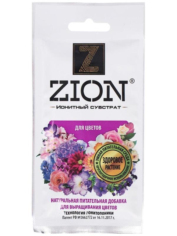 Субстрат ионитный, 30 г, для выращивания цветочных культур, ZION