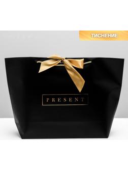 Пакет подарочный Present, 33 х 31 х 13 см