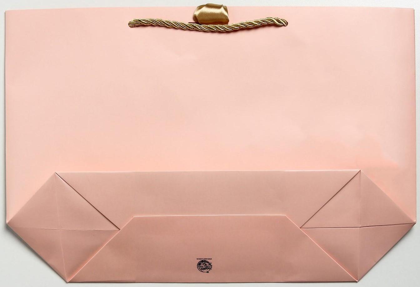 Пакет подарочный «For you with love», 33 х 31 х 13 см